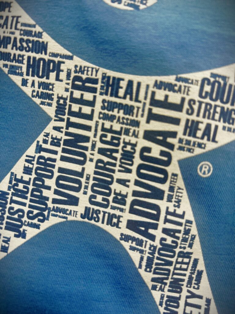 Child Abuse Prevention CASA t-shirt
